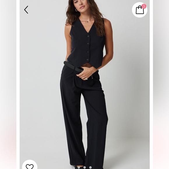 Ardene Tailored Vest. NWT. Medium - Picture 3 of 4